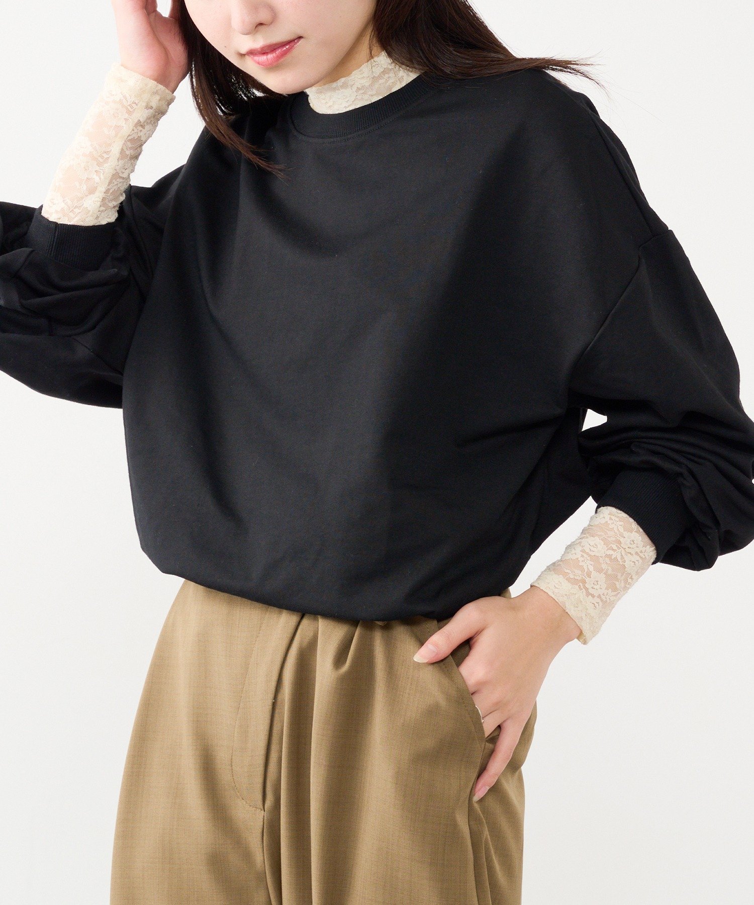 【セットアップセブン/SETUP7】のSETUP7/スウェットシャツ KNF 人気、トレンドファッション・服の通販 founy(ファニー) 　ファッション　Fashion　レディースファッション　Fashion for Women　トップス・カットソー　Cut & Sew Tops　シャツ・ブラウス・オフィスカジュアル　Elegant Blouses & Button-Ups　レディースパーカー・カジュアルフーディー　Casual Hoodies & Sweatshirts　スウェット・クルーネックトップス　Sweatshirts & Crewnecks / Relaxed Fit Sweat Tops　アンダー　Underwear Essentials　インナー　Innerwear　シンプル　Simple, Minimal　スポーツ　Sports, Activewear　セットアップ　Set-Up, Coordinated Outfit　デニム　Denim, Jeans Material　フィット　Fit, Slim Fit　フェミニン　Feminine, Girly　ミックス　Mix, Mixed Style　リラックス　Relax, Relaxed Fit　ロング　Long, Long-Length　ワイド　Wide, Wide Fit　ワーク　Workwear, Utility Style　再入荷　Restock / Back in Stock　 other-1|ID: prp329100004785931 ipo3291000000034769870