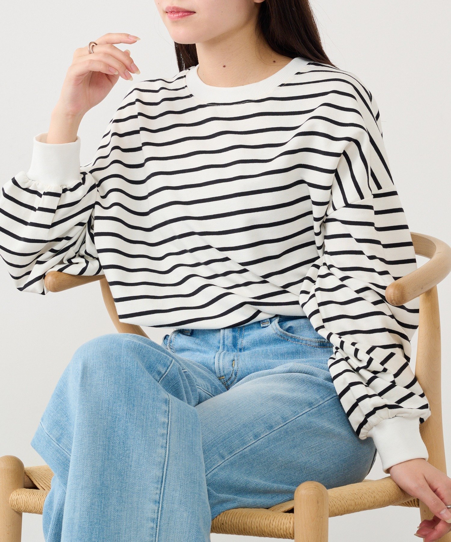 【セットアップセブン/SETUP7】のSETUP7/スウェットシャツ KNF インテリア・キッズ・メンズ・レディースファッション・服の通販 founy(ファニー) 　ファッション　Fashion　レディースファッション　Fashion for Women　トップス・カットソー　Cut & Sew Tops　シャツ・ブラウス・オフィスカジュアル　Elegant Blouses & Button-Ups　レディースパーカー・カジュアルフーディー　Casual Hoodies & Sweatshirts　スウェット・クルーネックトップス　Sweatshirts & Crewnecks / Relaxed Fit Sweat Tops　アンダー　Underwear Essentials　インナー　Innerwear　シンプル　Simple, Minimal　スポーツ　Sports, Activewear　セットアップ　Set-Up, Coordinated Outfit　デニム　Denim, Jeans Material　フィット　Fit, Slim Fit　フェミニン　Feminine, Girly　ミックス　Mix, Mixed Style　リラックス　Relax, Relaxed Fit　ロング　Long, Long-Length　ワイド　Wide, Wide Fit　ワーク　Workwear, Utility Style　再入荷　Restock / Back in Stock　MULTI1|ID: prp329100004785931 ipo3291000000034769873