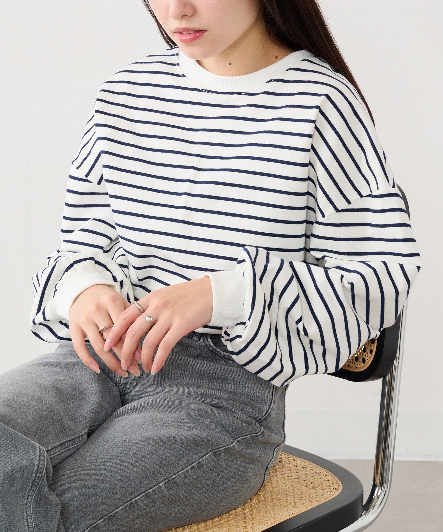 【セットアップセブン/SETUP7】のSETUP7/スウェットシャツ KNF インテリア・キッズ・メンズ・レディースファッション・服の通販 founy(ファニー) 　ファッション　Fashion　レディースファッション　Fashion for Women　トップス・カットソー　Cut & Sew Tops　シャツ・ブラウス・オフィスカジュアル　Elegant Blouses & Button-Ups　レディースパーカー・カジュアルフーディー　Casual Hoodies & Sweatshirts　スウェット・クルーネックトップス　Sweatshirts & Crewnecks / Relaxed Fit Sweat Tops　アンダー　Underwear Essentials　インナー　Innerwear　シンプル　Simple, Minimal　スポーツ　Sports, Activewear　セットアップ　Set-Up, Coordinated Outfit　デニム　Denim, Jeans Material　フィット　Fit, Slim Fit　フェミニン　Feminine, Girly　ミックス　Mix, Mixed Style　リラックス　Relax, Relaxed Fit　ロング　Long, Long-Length　ワイド　Wide, Wide Fit　ワーク　Workwear, Utility Style　再入荷　Restock / Back in Stock　MULTI3|ID: prp329100004785931 ipo3291000000034769877