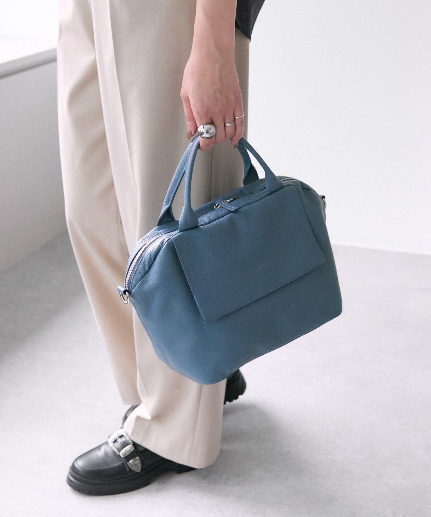 【イア パピヨネ/ear PAPILLONNER】のレザーフラップ2WAYバッグSサイズ インテリア・キッズ・メンズ・レディースファッション・服の通販 founy(ファニー) ファッション Fashion レディースファッション Fashion for Women オケージョン Occasion Wear ショルダー Shoulder, Shoulder Strap 人気 Popular, Best Seller フェミニン Feminine, Girly フォルム Silhouette, Form フラップ Flap, Flap Pocket ボストン Boston ポケット Pocket, Pocket Detail マグネット Magnet, Magnetic Closure おすすめ Recommended / Our Picks エレガント 上品 Elegant セレモニー Ceremony ビジネス 仕事 通勤 Business / Work / Commuting ブルーその他1|ID: prp329100004785941 ipo3291000000034900738