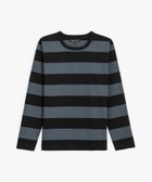 【アニエスベー ファム/agnes b. FEMME】の太ボーダー コットン 長袖Tシャツ Cool グレー系その他|ID: prp329100004785953 ipo3291000000034930554