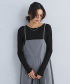 【ユナイテッドアローズ/UNITED ARROWS】のハイツイストリブ クルーネック プルオーバー カットソー 2 BLACK|ID: prp329100004785973 ipo3291000000034740917