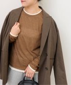 【ジャーナルスタンダード レリューム/JOURNAL STANDARD relume】の《追加》フェイクレイヤードロングスリーブTEE 人気、トレンドファッション・服の通販 founy(ファニー) ファッション Fashion レディースファッション Fashion for Women 2025年 2025 2025-2026秋冬・A/W Autumn/Winter 2025–26 AW25–26 イエロー Yellow インナー Innerwear コンパクト Compact, Small Size スリーブ Sleeve, Long Sleeve / Short Sleeve フィット Fit, Slim Fit ロング Long, Long-Length thumbnail ブラウン|ID: prp329100004785978 ipo3291000000034923814