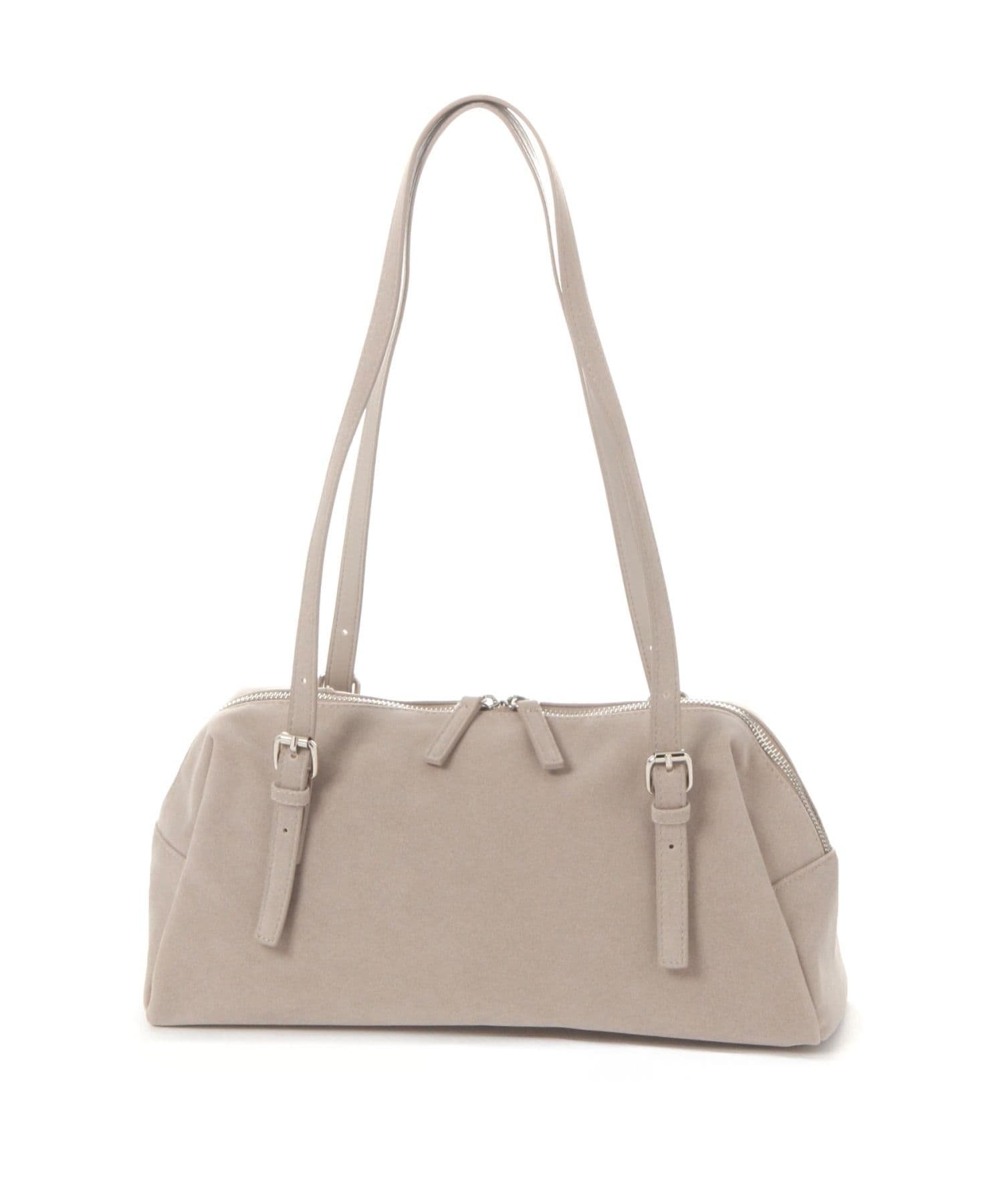 【レプシィム ローリーズファーム/LEPSIM LOWRYS FARM】のロングハンドルボストン インテリア・キッズ・メンズ・レディースファッション・服の通販 founy(ファニー) ファッション Fashion レディースファッション Fashion for Women おすすめ Recommended / Our Picks インナー Innerwear スカーフ Scarf, Neckwear チャーム Charm, Pendant トレンド Trend, Trending Now フィット Fit, Slim Fit フェイクレザー Faux Leather, PU Leather ボストンバッグ Boston Bag, Retro Bag ポケット Pocket, Pocket Detail メタル Metal, Metal Parts ロング Long, Long-Length 今季 This Season, Current Season スウェードグレー12|ID: prp329100004785985 ipo3291000000034945470