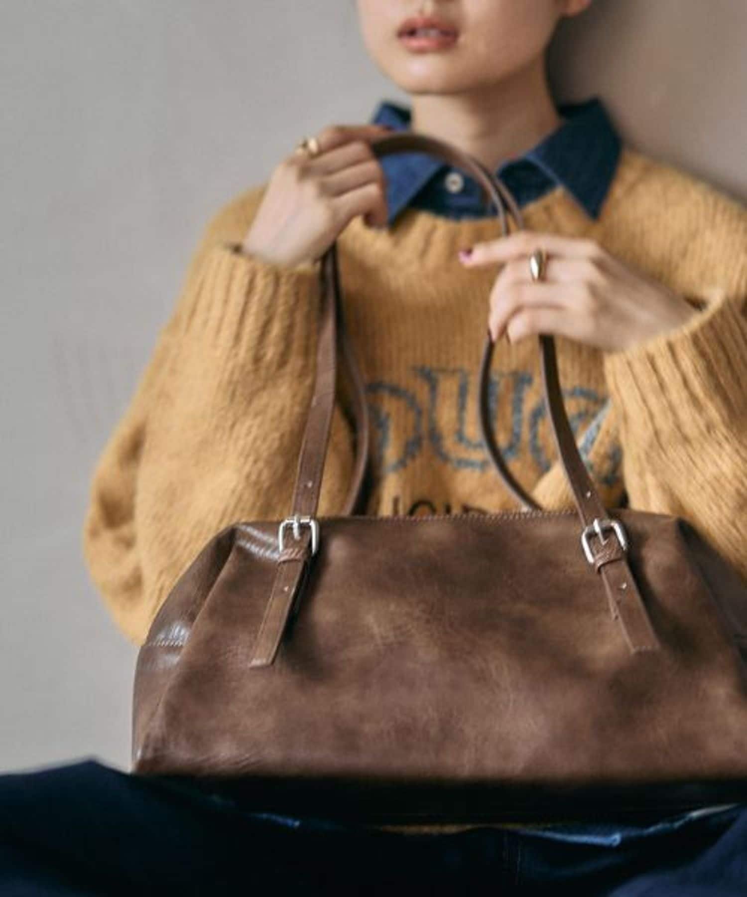 【レプシィム ローリーズファーム/LEPSIM LOWRYS FARM】のロングハンドルボストン インテリア・キッズ・メンズ・レディースファッション・服の通販 founy(ファニー) ファッション Fashion レディースファッション Fashion for Women おすすめ Recommended / Our Picks インナー Innerwear スカーフ Scarf, Neckwear チャーム Charm, Pendant トレンド Trend, Trending Now フィット Fit, Slim Fit フェイクレザー Faux Leather, PU Leather ボストンバッグ Boston Bag, Retro Bag ポケット Pocket, Pocket Detail メタル Metal, Metal Parts ロング Long, Long-Length 今季 This Season, Current Season ブラウン55|ID: prp329100004785985 ipo3291000000034945477