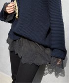 【スローブ イエナ/SLOBE IENA】のチュールレースブラウス 人気、トレンドファッション・服の通販 founy(ファニー) ファッション Fashion レディースファッション Fashion for Women トップス・カットソー Cut & Sew Tops シャツ・ブラウス・オフィスカジュアル Elegant Blouses & Button-Ups 2026年 2026 シアー Sheer, See-Through ジャケット Jacket, Outerwear スウェット / スエット Sweatshirt, Sweatwear チュール Tulip, Tulip Motif レース Lace, Lace Fabric 春 Spring thumbnail ブラック|ID: prp329100004785992 ipo3291000000034977414