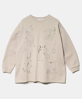 【ゴースローキャラバン/go slow caravan】のJUICY/ジューシー 手書き風動物プリントPO (WOMENS) 人気、トレンドファッション・服の通販 founy(ファニー) ファッション Fashion レディースファッション Fashion for Women シンプル Simple, Minimal デニム Denim, Jeans Material トレンド Trend, Trending Now プリント Print, Printed Pattern |ID:prp329100004786004