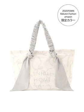【スナイデル ホーム/SNIDEL HOME】の【限定カラー】オーガニックキャンバストート -BIG-(RIBBON) 人気、トレンドファッション・服の通販 founy(ファニー) ファッション Fashion レディースファッション Fashion for Women バッグ Bags キャンバス Canvas, Canvas Fabric ギャザー Gathered, Ruffled スマート Smart, Elegant トレンド Trend, Trending Now なめらか Smooth, Silky Texture プリント Print, Printed Pattern ポケット Pocket, Pocket Detail リボン Ribbon, Bow 旅行 Travel ビジネス 仕事 通勤 Business / Work / Commuting |ID:prp329100004786006
