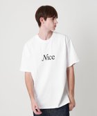 【ビューティ&ユース ユナイテッドアローズ/BEAUTY&YOUTH / UNITED ARROWS】のNICE WEATHER SIGNATURE Tシャツ 人気、トレンドファッション・服の通販 founy(ファニー) ファッション Fashion レディースファッション Fashion for Women トップス・カットソー Cut & Sew Tops シャツ・ブラウス・オフィスカジュアル Elegant Blouses & Button-Ups ロングTシャツ・Tシャツ Longline T-Shirts & Tees シンプル Simple, Minimal 定番 Standard, Basic Item フロント Front, Front Design thumbnail WHITE|ID: prp329100004786028 ipo3291000000035206064