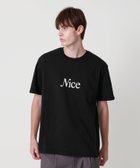 【ビューティ&ユース ユナイテッドアローズ/BEAUTY&YOUTH / UNITED ARROWS】のNICE WEATHER SIGNATURE Tシャツ 人気、トレンドファッション・服の通販 founy(ファニー) ファッション Fashion レディースファッション Fashion for Women トップス・カットソー Cut & Sew Tops シャツ・ブラウス・オフィスカジュアル Elegant Blouses & Button-Ups ロングTシャツ・Tシャツ Longline T-Shirts & Tees シンプル Simple, Minimal 定番 Standard, Basic Item フロント Front, Front Design thumbnail BLACK|ID: prp329100004786028 ipo3291000000035206066