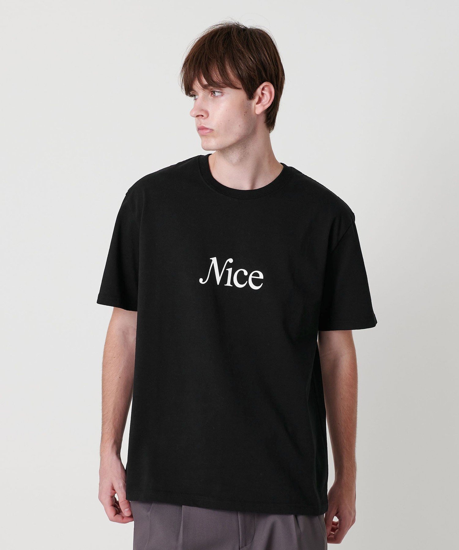【ビューティ&ユース ユナイテッドアローズ/BEAUTY&YOUTH / UNITED ARROWS】のNICE WEATHER SIGNATURE Tシャツ インテリア・キッズ・メンズ・レディースファッション・服の通販 founy(ファニー) 　ファッション　Fashion　レディースファッション　Fashion for Women　トップス・カットソー　Cut & Sew Tops　シャツ・ブラウス・オフィスカジュアル　Elegant Blouses & Button-Ups　ロングTシャツ・Tシャツ　Longline T-Shirts & Tees　シンプル　Simple, Minimal　定番　Standard, Basic Item　フロント　Front, Front Design　BLACK|ID: prp329100004786028 ipo3291000000035206066