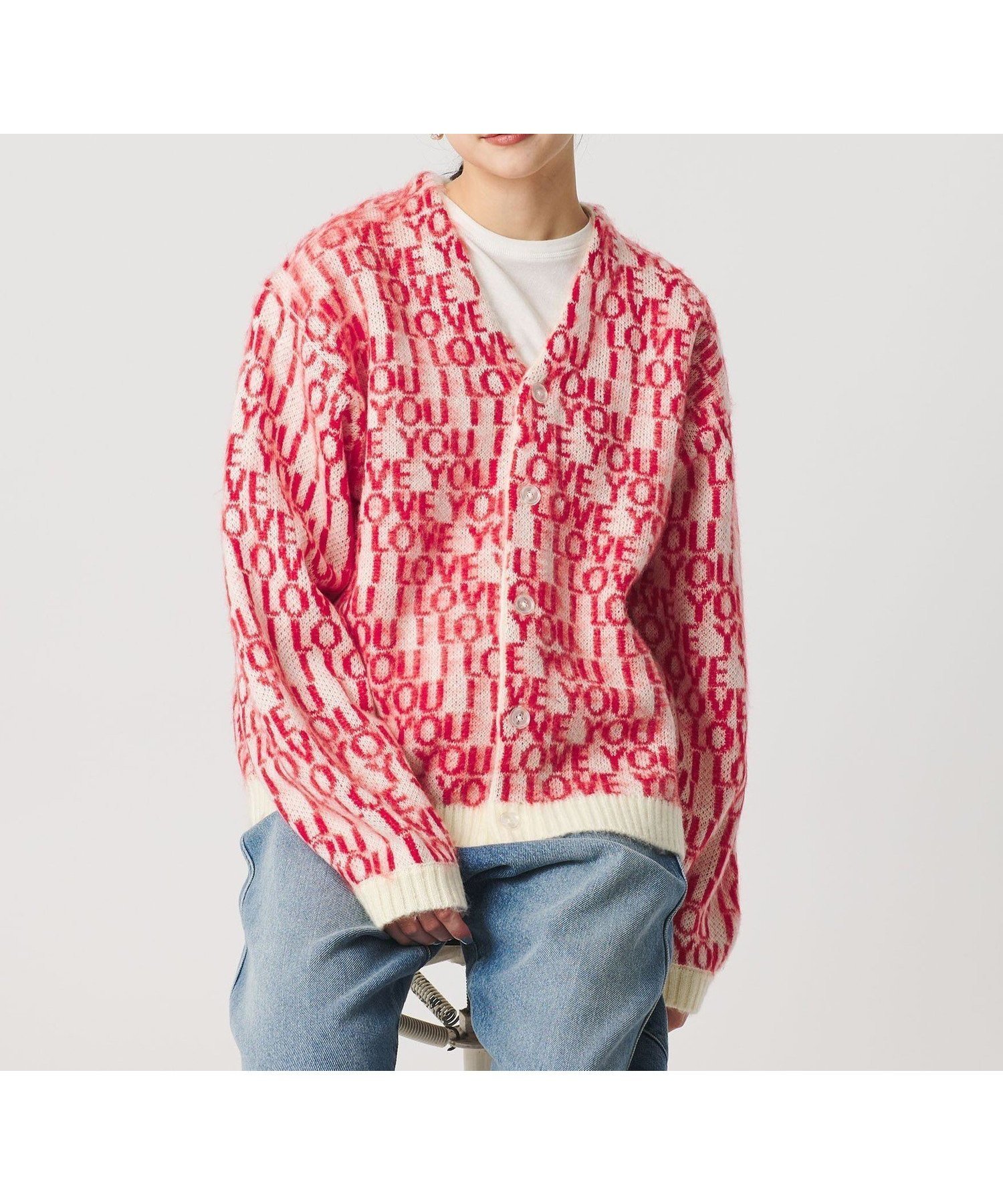 【ビューティ&ユース ユナイテッドアローズ/BEAUTY&YOUTH / UNITED ARROWS】の【別注】 TOWNCRAFT ニットカーディガン インテリア・キッズ・メンズ・レディースファッション・服の通販 founy(ファニー) 　ファッション　Fashion　レディースファッション　Fashion for Women　トップス・カットソー　Cut & Sew Tops　ニット　Knit Tops & Sweaters　カーディガン・羽織り　Layered Style Cardigans　アクリル　Acrylic Material　インナー　Innerwear　カーディガン　Cardigan, Knitwear　ジャケット　Jacket, Outerwear　デニム　Denim, Jeans Material　人気　Popular, Best Seller　ベーシック　Basic, Essential　ボトム　Bottoms, Lower Wear　別注　Limited Edition, Custom Order　レオパード　Leopard, Animal Print　ワーク　Workwear, Utility Style　おすすめ　Recommended / Our Picks　RED|ID: prp329100004786033 ipo3291000000035012890