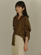 【アニュアンス/anuans】のスタンダードシャツ 人気、トレンドファッション・服の通販 founy(ファニー) ファッション Fashion レディースファッション Fashion for Women トップス・カットソー Cut & Sew Tops シャツ・ブラウス・オフィスカジュアル Elegant Blouses & Button-Ups スタンダード Standard, Basic thumbnail KHAKI|ID: prp329100004786058 ipo3291000000036163362