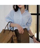 【アニュアンス/anuans】のスタンダードシャツ 人気、トレンドファッション・服の通販 founy(ファニー) ファッション Fashion レディースファッション Fashion for Women トップス・カットソー Cut & Sew Tops シャツ・ブラウス・オフィスカジュアル Elegant Blouses & Button-Ups スタンダード Standard, Basic thumbnail SAX|ID: prp329100004786058 ipo3291000000036163368