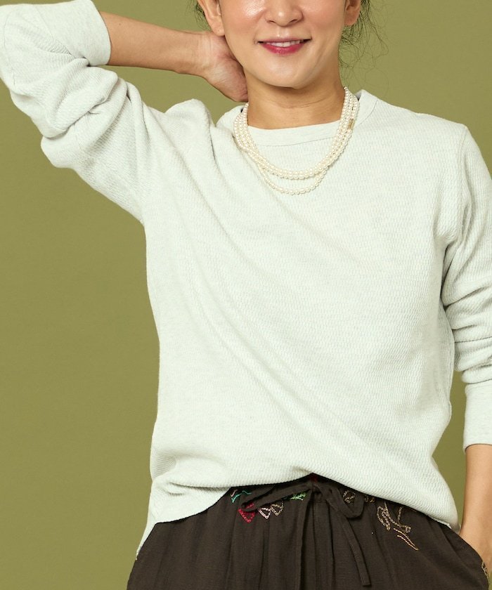 【フリークスストア/FREAK'S STORE】のサーマルトップス Plain 25AW インテリア・キッズ・メンズ・レディースファッション・服の通販 founy(ファニー) 　ファッション　Fashion　レディースファッション　Fashion for Women　トップス・カットソー　Cut & Sew Tops　2025年　2025　2025-2026秋冬・A/W　Autumn/Winter 2025–26 AW25–26　冬　Winter / This Winter　おすすめ　Recommended / Our Picks　インナー　Innerwear　コレクション　Collection, Seasonal Line　コンパクト　Compact, Small Size　センター　Center, Center Line　プリント　Print, Printed Pattern　再入荷　Restock / Back in Stock　定番　Standard, Basic Item　A/W・秋冬　Autumn/Winter　グレー|ID: prp329100004786064 ipo3291000000035127335