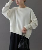 【アーバンリサーチ ドアーズ/URBAN RESEARCH DOORS】のFORK SPOON ダブルフェイスクルーネックニット 人気、トレンドファッション・服の通販 founy(ファニー) ファッション Fashion レディースファッション Fashion for Women トップス・カットソー Cut & Sew Tops ニット Knit Tops & Sweaters 2025年 2025 2025-2026秋冬・A/W Autumn/Winter 2025–26 AW25–26 冬 Winter / This Winter シンプル Simple, Minimal ダブル Double, Double-Breasted バランス Balance, Style Balance フェイス Face, Facial Design フラット Flat, Flat Shoes ベーシック Basic, Essential モダン Modern, Contemporary ワイド Wide, Wide Fit 定番 Standard, Basic Item A/W・秋冬 Autumn/Winter thumbnail OFF|ID: prp329100004786071 ipo3291000000035001934