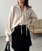 【カプリシューレマージュ/CAPRICIEUX LEMAGE】の【前後2WAY】もちふわ2WAYスキッパーニット 人気、トレンドファッション・服の通販 founy(ファニー) ファッション Fashion レディースファッション Fashion for Women トップス・カットソー Cut & Sew Tops ニット Knit Tops & Sweaters コーデュロイ Corduroy, Cord Fabric スキッパー Skipper, Open Collar デニム Denim, Jeans Material ボトム Bottoms, Lower Wear マキシ Maxi, Full Length リボン Ribbon, Bow ワイド Wide, Wide Fit 台形 A-Line, Trapezoid Shape thumbnail アイボリー|ID: prp329100004786076 ipo3291000000034832961