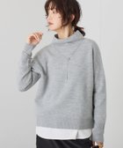 【リヴドロワ/RIVE DROITE】の【5色展開/万能トップス】ウール100NEWボトルネックニット 人気、トレンドファッション・服の通販 founy(ファニー) ファッション Fashion レディースファッション Fashion for Women トップス・カットソー Cut & Sew Tops ニット Knit Tops & Sweaters アクセサリー Fashion Accessories コンパクト Compact, Small Size シンプル Simple, Minimal タートルネック Turtleneck, High Neck デニム Denim, Jeans Material 人気 Popular, Best Seller ベーシック Basic, Essential ボトルネック Bottle Neck, Mock Neck ロング Long, Long-Length 再入荷 Restock / Back in Stock おすすめ Recommended / Our Picks ビジネス 仕事 通勤 Business / Work / Commuting thumbnail グレー|ID: prp329100004786082 ipo3291000000034905500