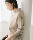 【リヴドロワ/RIVE DROITE】の【5色展開/万能トップス】ウール100NEWボトルネックニット 人気、トレンドファッション・服の通販 founy(ファニー) ファッション Fashion レディースファッション Fashion for Women トップス・カットソー Cut & Sew Tops ニット Knit Tops & Sweaters アクセサリー Fashion Accessories コンパクト Compact, Small Size シンプル Simple, Minimal タートルネック Turtleneck, High Neck デニム Denim, Jeans Material 人気 Popular, Best Seller ベーシック Basic, Essential ボトルネック Bottle Neck, Mock Neck ロング Long, Long-Length 再入荷 Restock / Back in Stock おすすめ Recommended / Our Picks ビジネス 仕事 通勤 Business / Work / Commuting thumbnail グレージュ|ID: prp329100004786082 ipo3291000000034905502