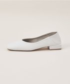 【オデット エ オディール/Odette e Odile】のスクエアセンターシーム フラット25↓↑ 人気、トレンドファッション・服の通販 founy(ファニー) ファッション Fashion レディースファッション Fashion for Women シューズ Shoes, Footwear シンプル Simple, Minimal フラット Flat, Flat Shoes ミュール Mule, Backless Shoes 人気 Popular, Best Seller thumbnail WHITE|ID: prp329100004786103 ipo3291000000035155868