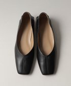 【オデット エ オディール/Odette e Odile】のスクエアセンターシーム フラット25↓↑ 人気、トレンドファッション・服の通販 founy(ファニー) ファッション Fashion レディースファッション Fashion for Women シューズ Shoes, Footwear シンプル Simple, Minimal フラット Flat, Flat Shoes ミュール Mule, Backless Shoes 人気 Popular, Best Seller thumbnail BLACK|ID: prp329100004786103 ipo3291000000035155870