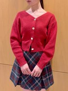 【スナイデル/SNIDEL】のフォックスビジューカーディガン 人気、トレンドファッション・服の通販 founy(ファニー) ファッション Fashion レディースファッション Fashion for Women トップス・カットソー Cut & Sew Tops カーディガン・羽織り Layered Style Cardigans ウェーブ Wavy Pattern 今季 This Season, Current Season ストレート Straight, Straight Cut スマート Smart, Elegant 人気 Popular, Best Seller バランス Balance, Style Balance フィット Fit, Slim Fit フォックス Fox, Fox Fur フロント Front, Front Design リュクス Luxury, Elegant, High-End, Chic おすすめ Recommended / Our Picks ホリデーシーズン Holiday Season thumbnail RED[046]|ID: prp329100004786126 ipo3291000000035209272