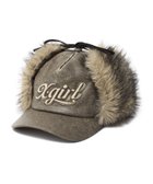 【エックスガール/X-girl】のX-girl/EMBOSSED LOGO PATCH EARFLAP CAP 人気、トレンドファッション・服の通販 founy(ファニー) ファッション Fashion レディースファッション Fashion for Women キャップ Cap, Baseball Cap フェイクレザー Faux Leather, PU Leather フラップ Flap, Flap Pocket フロント Front, Front Design 冬 Winter / This Winter A/W・秋冬 Autumn/Winter 防寒 Cold Protection, Winter-Ready thumbnail BROWN|ID: prp329100004786157 ipo3291000000035176835