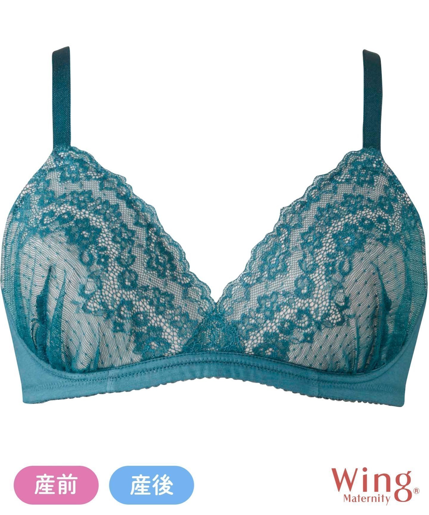 【ウィング ティーン/Wing Teen / KIDS】のウイング マタニティ 産前産後兼用 ブラレット ノンワイヤー ワコール インテリア・キッズ・メンズ・レディースファッション・服の通販 founy(ファニー) 　ファッション　Fashion　キッズファッション　Fashion for Kids　アンダー　Underwear Essentials　ドット　Polka Dot, Dot Pattern　レース　Lace, Lace Fabric　ワイヤー　Wire, Wired Bra　GR|ID: prp329100004786169 ipo3291000000034960663