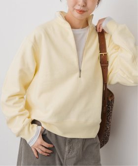 【スピック&スパン/Spick & Span】のブラッシュドテリーハーフジッププルオーバー 人気、トレンドファッション・服の通販 founy(ファニー) ファッション Fashion レディースファッション Fashion for Women トップス・カットソー Cut & Sew Tops カジュアルプルオーバー・ニットトップス Pullovers & Knit Tops / Casual Pullovers おすすめ Recommended / Our Picks イエロー Yellow インナー Innerwear スマート Smart, Elegant トレンド Trend, Trending Now ボトム Bottoms, Lower Wear ルーズ Loose, Oversized 今季 This Season, Current Season |ID:prp329100004786177