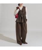 【フリークスストア/FREAK'S STORE】の【セットアイテム】LANATEC ベスト セットアップ/ビスチェセット 25AW ブラウン|ID: prp329100004786219 ipo3291000000034775930