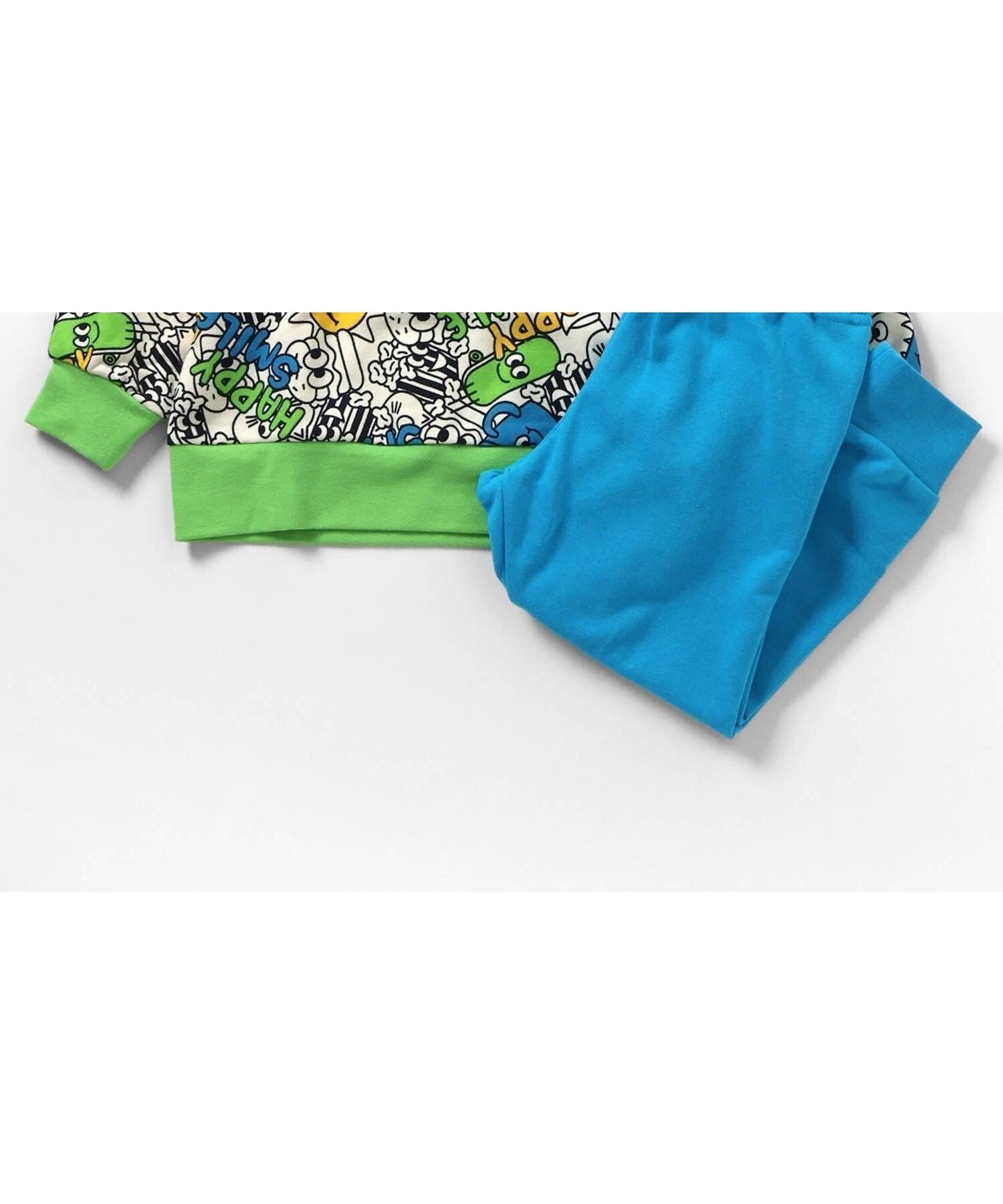 【エフオー オンラインストア/F.O.Online Store / KIDS】のWEB限定 バラエティー裏毛パジャマ インテリア・キッズ・メンズ・レディースファッション・服の通販 founy(ファニー) ファッション Fashion キッズファッション Fashion for Kids ストライプ Stripe, Striped Pattern パジャマ Pajamas, Sleepwear ボーダー Border, Stripe モチーフ Motif, Design Theme 人気 Popular, Best Seller 定番 Standard, Basic Item A/W・秋冬 Autumn/Winter ライム|ID: prp329100004786223 ipo3291000000034741928