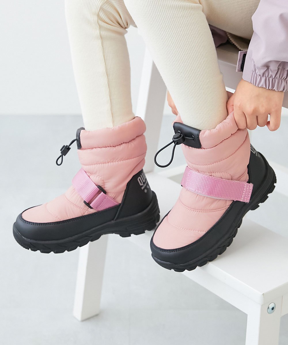 【デビロック/devirock / KIDS】の防滑 撥水 中綿スノーブーツ(ボアインソール付き) ブーツ 25AW インテリア・キッズ・メンズ・レディースファッション・服の通販 founy(ファニー) 　ファッション　Fashion　キッズファッション　Fashion for Kids　フィット　Fit, Slim Fit　冬　Winter / This Winter　おすすめ　Recommended / Our Picks　2025年　2025　2025-2026秋冬・A/W　Autumn/Winter 2025–26 AW25–26　ダスティピンク|ID: prp329100004786239 ipo3291000000034741998