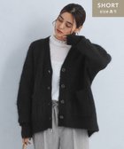 【ユナイテッドアローズ/UNITED ARROWS】のアルパカシャギー Vネックカーディガン BLACK|ID: prp329100004786241 ipo3291000000034742005