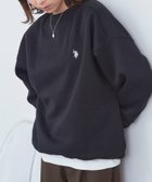 【セットアップセブン/SETUP7】のU.S. POLO ASSN./ワンポイントロゴ 裏起毛スウェットトレーナー ユニセックス BLK|ID: prp329100004786247 ipo3291000000034742030