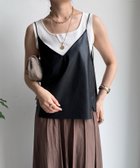 【ドゥドゥ/DouDou】の【WEB限定】フェイクレザービスチェ ブラック|ID: prp329100004786252 ipo3291000000034742053