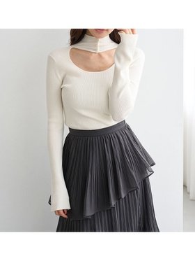 【スナイデル/SNIDEL】の2wayハイネックプルオーバー 人気、トレンドファッション・服の通販 founy(ファニー) ファッション Fashion レディースファッション Fashion for Women トップス・カットソー Cut & Sew Tops カジュアルプルオーバー・ニットトップス Pullovers & Knit Tops / Casual Pullovers インナー Innerwear ウェーブ Wavy Pattern クロップド Cropped, Short Length シンプル Simple, Minimal ストレート Straight, Straight Cut スマート Smart, Elegant デコルテ Décolleté, Neckline トレンド Trend, Trending Now ハイネック High Neck, Mock Neck フィット Fit, Slim Fit フロント Front, Front Design リブニット Rib Knit, Ribbed Knit おすすめ Recommended / Our Picks |ID:prp329100004786254