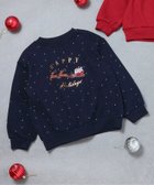 【エフオー オンラインストア/F.O.Online Store / KIDS】の【リンク】クリスマスモチーフトレーナー ネイビーブルー|ID: prp329100004786260 ipo3291000000034742082