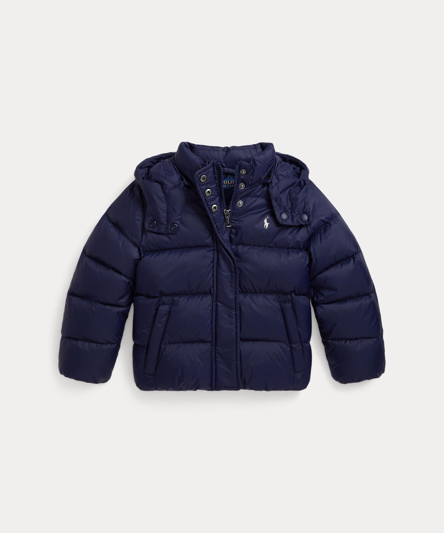 【ラルフローレン/RALPH LAUREN / KIDS】の(ガールズ 2才~6才)ダウン フーデッド ジャケット 人気、トレンドファッション・服の通販 founy(ファニー) 　ファッション　Fashion　キッズファッション　Fashion for Kids　アウター　Coat Outerwear /Kids　インド　Indian Textile　カフス　Cuff Design　ジャケット　Jacket, Outerwear　ダウン　Down, Puffer　フェザー　Feather, Feather Detail　フロント　Front, Front Design　モックネック　Mock Neck, Short Turtleneck　長袖　Long Sleeve, Full Sleeve　 other-1|ID: prp329100004786263 ipo3291000000035240680
