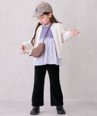 【ナルミヤ オンライン/NARUMIYA ONELINE / KIDS】のカットコールフレアパンツ 人気、トレンドファッション・服の通販 founy(ファニー) ファッション Fashion キッズファッション Fashion for Kids ボトムス Bottoms フォルム Silhouette, Form フレア Flare, Flared ポケット Pocket, Pocket Detail thumbnail 黒|ID: prp329100004786275 ipo3291000000034913428