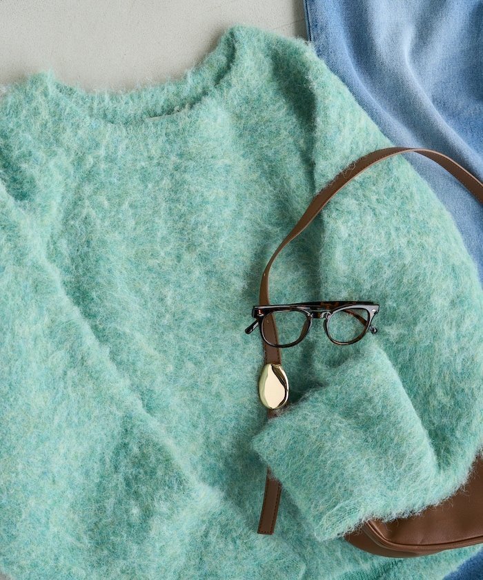 【フリークスストア/FREAK'S STORE】のミックスシャギー ラグラン ニット プルオーバー【限定展開】 25AW インテリア・キッズ・メンズ・レディースファッション・服の通販 founy(ファニー) ファッション Fashion レディースファッション Fashion for Women トップス・カットソー Cut & Sew Tops ニット Knit Tops & Sweaters カジュアルプルオーバー・ニットトップス Pullovers & Knit Tops / Casual Pullovers 2025年 2025 2025-2026秋冬・A/W Autumn/Winter 2025–26 AW25–26 冬 Winter / This Winter A/W・秋冬 Autumn/Winter グリーン|ID: prp329100004786279 ipo3291000000034842042