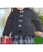 【ナルミヤ オンライン/NARUMIYA ONELINE / KIDS】の【洗える】中綿リボンジャケット 人気、トレンドファッション・服の通販 founy(ファニー) ファッション Fashion キッズファッション Fashion for Kids アウター Coat Outerwear /Kids ジャケット Jacket, Outerwear ポケット Pocket, Pocket Detail リボン Ribbon, Bow 洗える Machine Washable 軽量 Lightweight, Ultra Light 防寒 Cold Protection, Winter-Ready thumbnail 黒|ID: prp329100004786282 ipo3291000000035128431