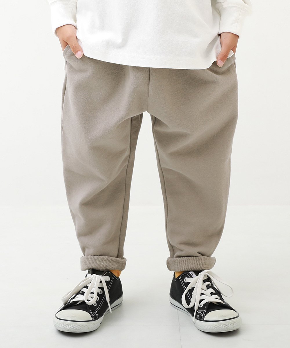 【デビロック/devirock / KIDS】の無地 サルエル スウェットパンツ ボトムス ロングパンツ スウェットパンツ 24AW インテリア・キッズ・メンズ・レディースファッション・服の通販 founy(ファニー) 　ファッション　Fashion　キッズファッション　Fashion for Kids　ボトムス　Bottoms　バルーン　Balloon, Balloon Silhouette　無地　Plain, Solid Color　ロング　Long, Long-Length　おすすめ　Recommended / Our Picks　2024年　2024　2024-2025秋冬・A/W　Autumn/Winter 2024–25 AW24–25　Dグレージュ|ID: prp329100004786285 ipo3291000000034775191