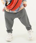 【デビロック/devirock / KIDS】の無地 サルエル スウェットパンツ ボトムス ロングパンツ スウェットパンツ 24AW 杢チャコール|ID: prp329100004786285 ipo3291000000034775193