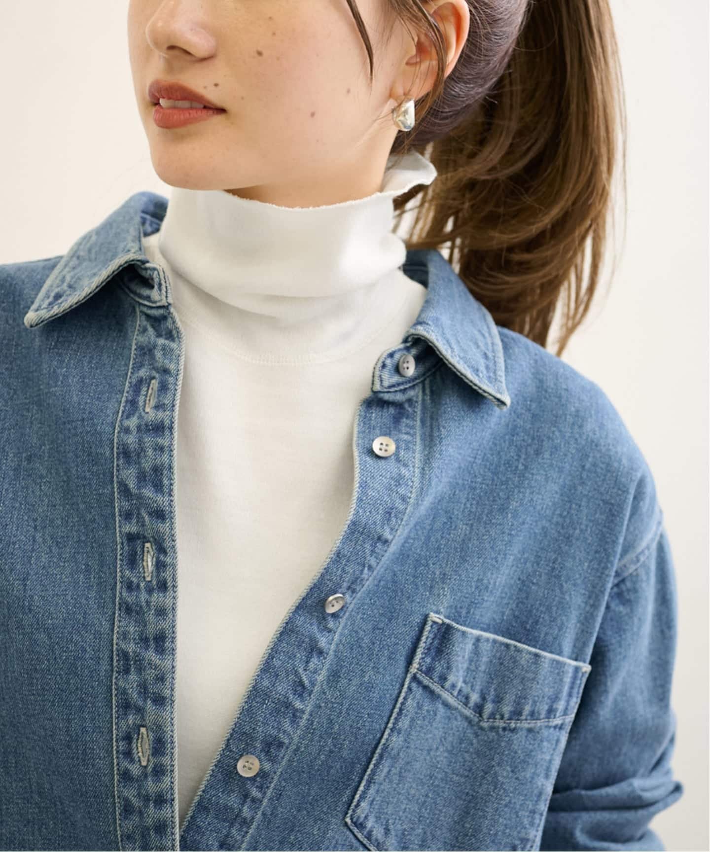 【フレームワーク/FRAMeWORK】の≪WEB限定追加≫スムースタートルネック インテリア・キッズ・メンズ・レディースファッション・服の通販 founy(ファニー) ファッション Fashion レディースファッション Fashion for Women トップス・カットソー Cut & Sew Tops タートルネック・ハイネックトップス Turtlenecks & High-Neck Tops アクリル Acrylic Material インナー Innerwear スリット Slit, Slit Detail タートルネック Turtleneck, High Neck 再入荷 Restock / Back in Stock 楽ちん Easy Fit, Comfortable ホワイト|ID: prp329100004786293 ipo3291000000034884399