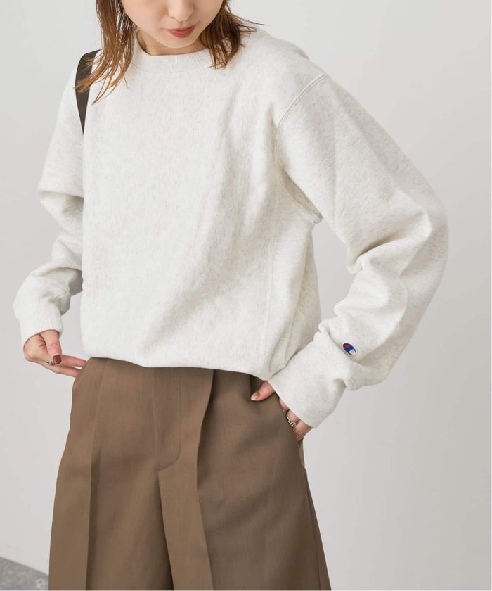 【スピック&スパン/Spick & Span】のChampion /チャンピオン REVERSE WEAVE クルーネックスウェット インテリア・キッズ・メンズ・レディースファッション・服の通販 founy(ファニー) https://founy.com/ ファッション Fashion レディースファッション Fashion for Women トップス・カットソー Cut & Sew Tops レディースパーカー・カジュアルフーディー Casual Hoodies & Sweatshirts スウェット・クルーネックトップス Sweatshirts & Crewnecks / Relaxed Fit Sweat Tops イエロー Yellow スポーツ Sports, Activewear セットアップ Set-Up, Coordinated Outfit ニューヨーク New York, NYC Style 2025年 2025 2025-2026秋冬・A/W Autumn/Winter 2025–26 AW25–26 |ID: prp329100004786318 ipo3291000000034787064