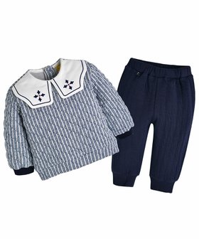 【モイモルン/moimoln / KIDS】の【セットアップ】キルティングビッグカラートップス パンツ 人気、トレンドファッション・服の通販 founy(ファニー) ファッション Fashion キッズファッション Fashion for Kids トップス・カットソー Cut & Sew Tops ボトムス Bottoms セットアップ Matching Sets キッズトップス Tops キルティング Quilted, Quilting シンプル Simple, Minimal セットアップ Set-Up, Coordinated Outfit ビッグ Big, Oversized 人気 Popular, Best Seller 防寒 Cold Protection, Winter-Ready |ID:prp329100004786330