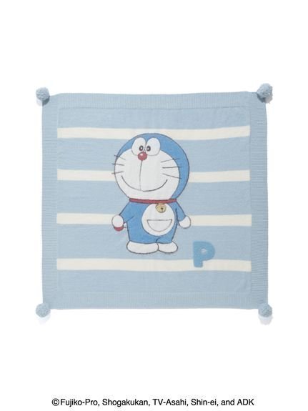 【ジェラート ピケ/gelato pique / KIDS】の【ドラえもん】【キッズ】ジャガードブランケット インテリア・キッズ・メンズ・レディースファッション・服の通販 founy(ファニー) 　ファッション　Fashion　キッズファッション　Fashion for Kids　キャラクター　Character, Licensed Characters　コレクション　Collection, Seasonal Line　スペシャル　Special, Limited Edition　スマート　Smart, Elegant　人気　Popular, Best Seller　ブランケット　Blanket, Throw Blanket　ボーダー　Border, Stripe　お家時間・ステイホーム　Stay Home / At Home　BLU[086]|ID: prp329100004786344 ipo3291000000034742412