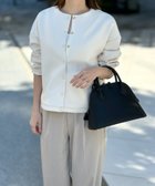 【スタイルドア/STYLEDOOR】のダンボールノーカラージャケット 人気、トレンドファッション・服の通販 founy(ファニー) ファッション Fashion レディースファッション Fashion for Women アウター Coat / Outerwear Collection レディースジャケット・軽アウター Jackets ノーカラージャケット / シンプル上品コーデ Collarless Jackets インナー Innerwear 洗える Machine Washable キャミソール Camisole, Spaghetti Strap Top コンパクト Compact, Small Size シルバー Silver, Metallic Silver ジャケット Jacket, Outerwear ストレッチ Stretch, Stretchy Fabric タンク Tank Top, Sleeveless Top 定番 Standard, Basic Item プリント Print, Printed Pattern ベーシック Basic, Essential ボトム Bottoms, Lower Wear ボーダー Border, Stripe 羽織 Haori, Light Jacket エレガント 上品 Elegant thumbnail オフホワイト|ID: prp329100004786375 ipo3291000000035171616