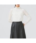 【ビームス ウイメン/BEAMS】のベロア チュール ハイネック トップス 人気、トレンドファッション・服の通販 founy(ファニー) ファッション Fashion レディースファッション Fashion for Women トップス・カットソー Cut & Sew Tops ベロアトップス Velour Tops / Velvet-Look Items おすすめ Recommended / Our Picks インナー Innerwear チュール Tulip, Tulip Motif ハイネック High Neck, Mock Neck ビジュー Bijou, Jewel-like Accent ベロア Velour, Soft Velvet エレガント 上品 Elegant 無地 Plain, Solid Color thumbnail IVORY|ID: prp329100004786383 ipo3291000000034884720