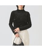 【ビームス ウイメン/BEAMS】のベロア チュール ハイネック トップス 人気、トレンドファッション・服の通販 founy(ファニー) ファッション Fashion レディースファッション Fashion for Women トップス・カットソー Cut & Sew Tops ベロアトップス Velour Tops / Velvet-Look Items おすすめ Recommended / Our Picks インナー Innerwear チュール Tulip, Tulip Motif ハイネック High Neck, Mock Neck ビジュー Bijou, Jewel-like Accent ベロア Velour, Soft Velvet エレガント 上品 Elegant 無地 Plain, Solid Color thumbnail BLACK|ID: prp329100004786383 ipo3291000000034884722